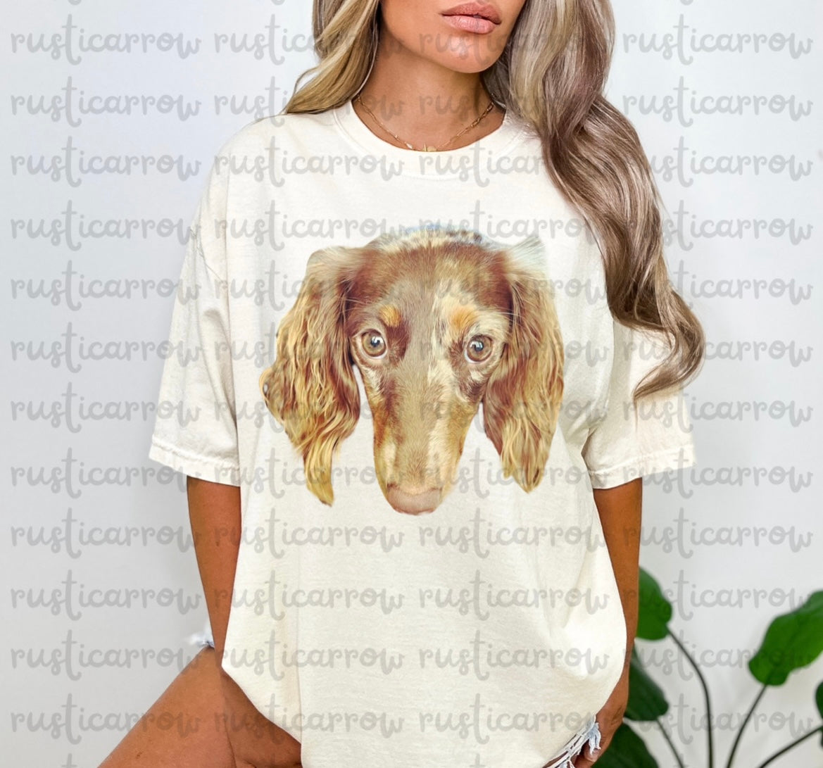 Weenie dog tshirt