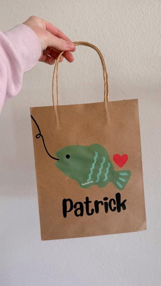 Hand painted bags