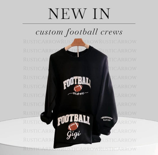 Custom Football _____ w sleeve design