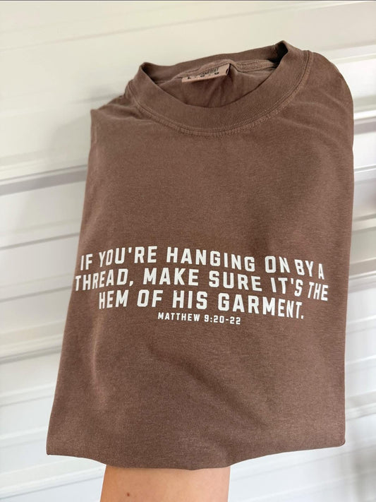 Hem Of his Garment design