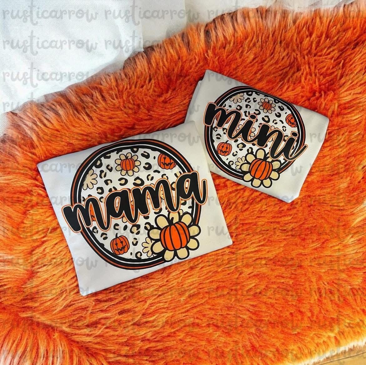 Fall Mama & Mini design