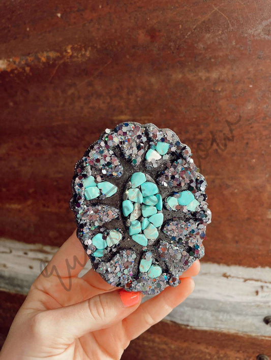 Turquoise Cluster Freshie