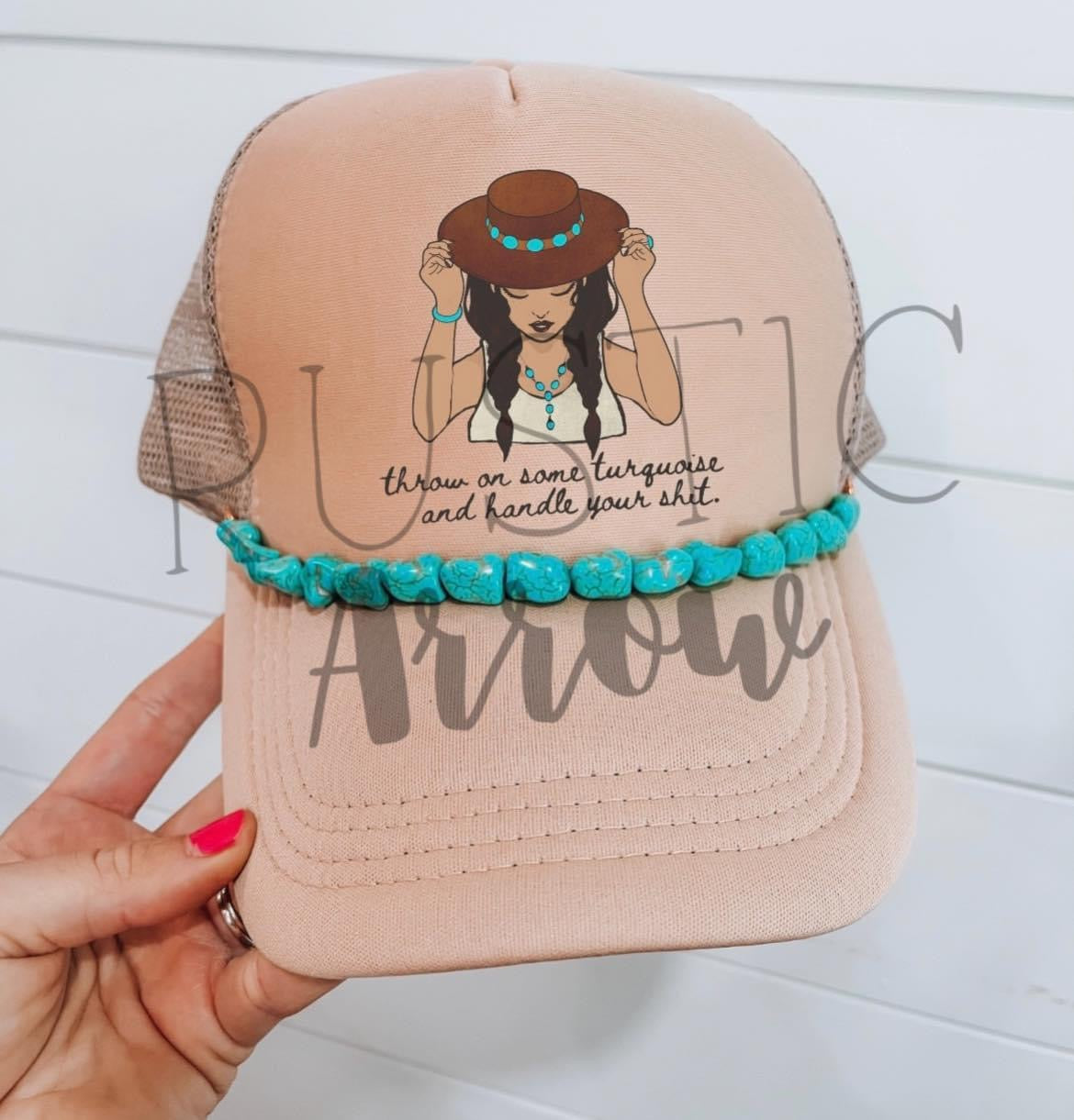 Custom Truckie Hat {adult}