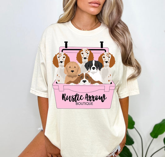 Rustic Arrow Logo Tshirt {dog version}