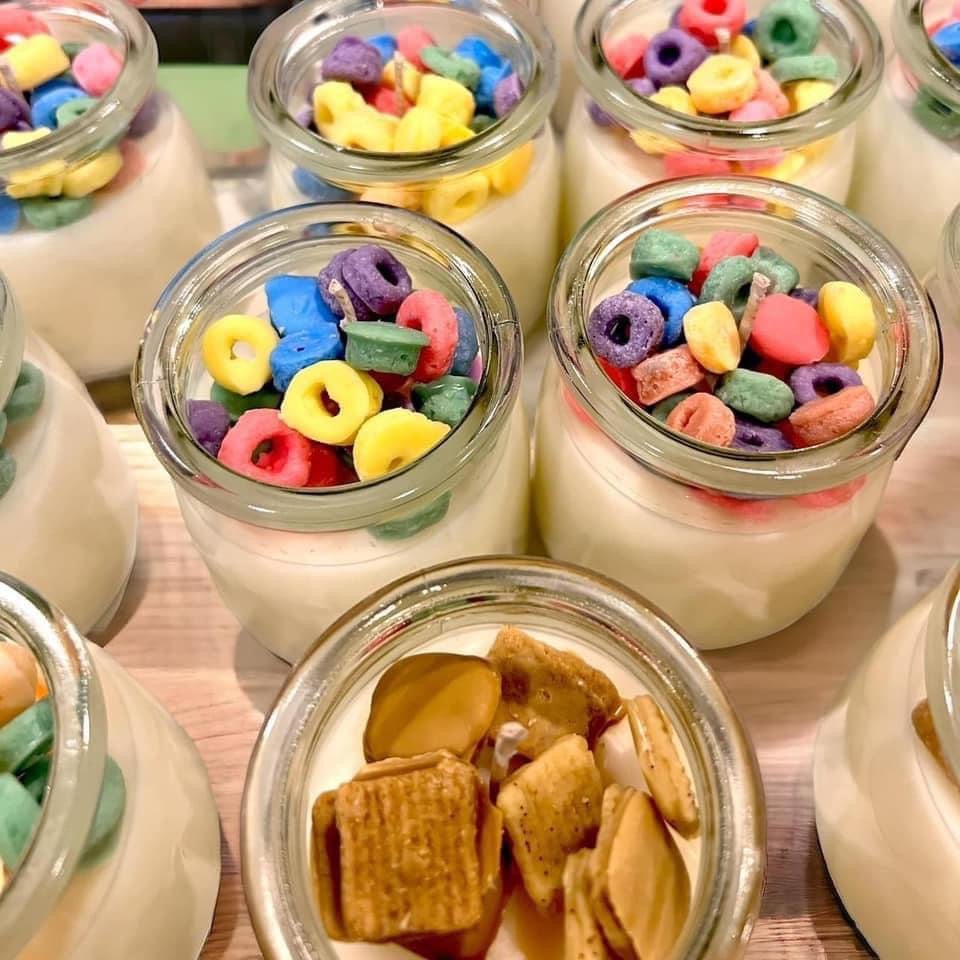 Cereal Candles