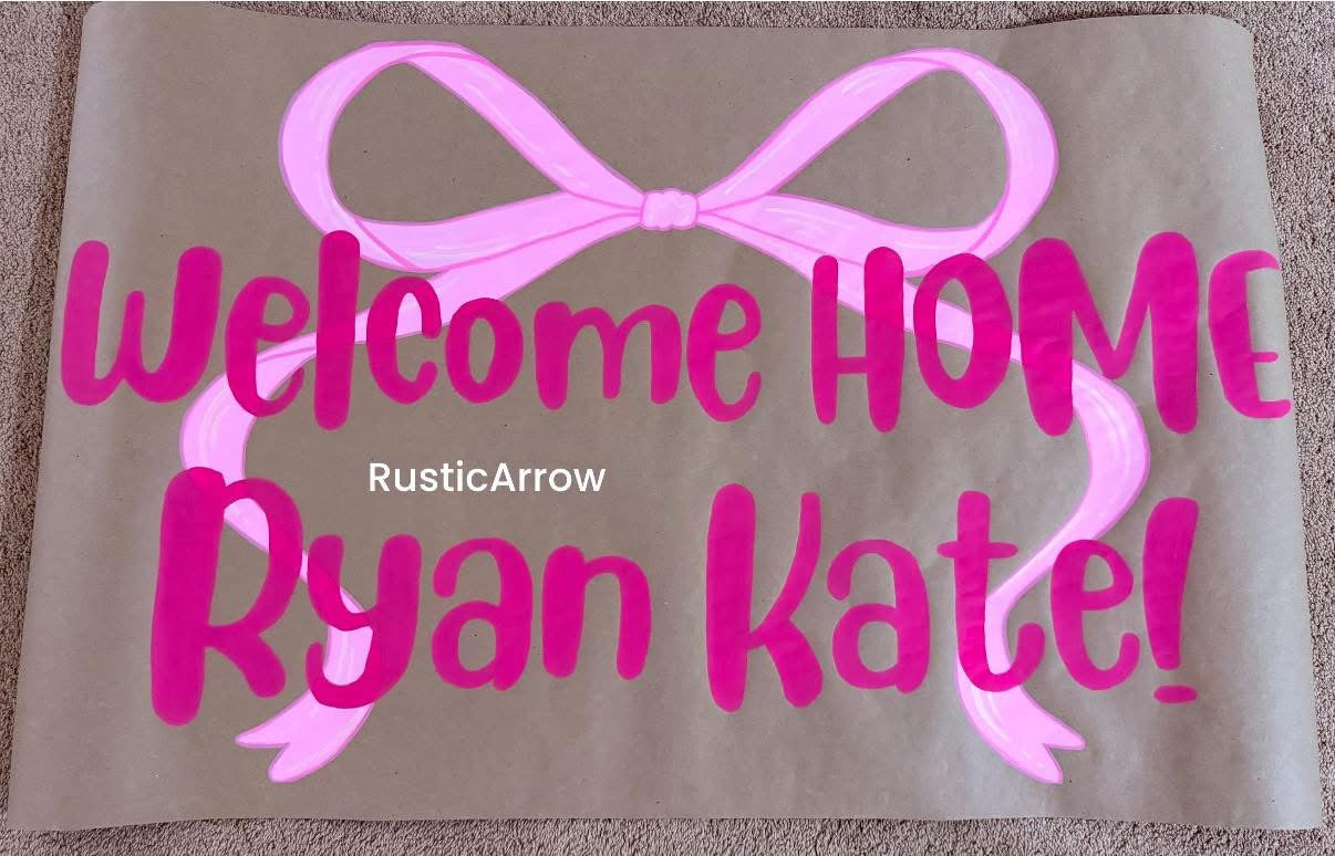 Hand painted banner- design deposit