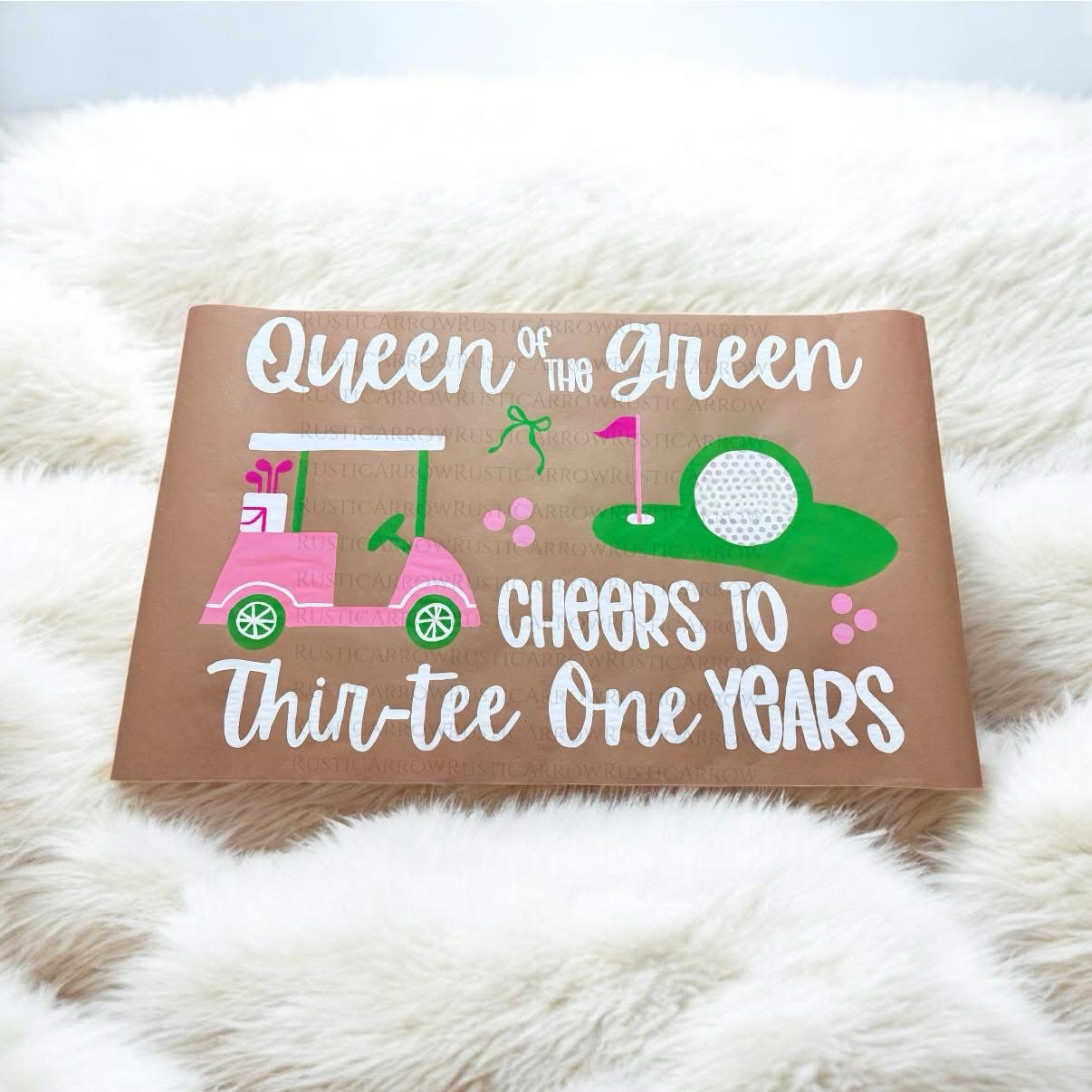 Hand painted banner- design deposit