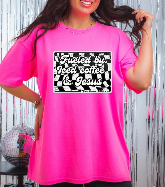 Fueled by iced coffee & Jesus