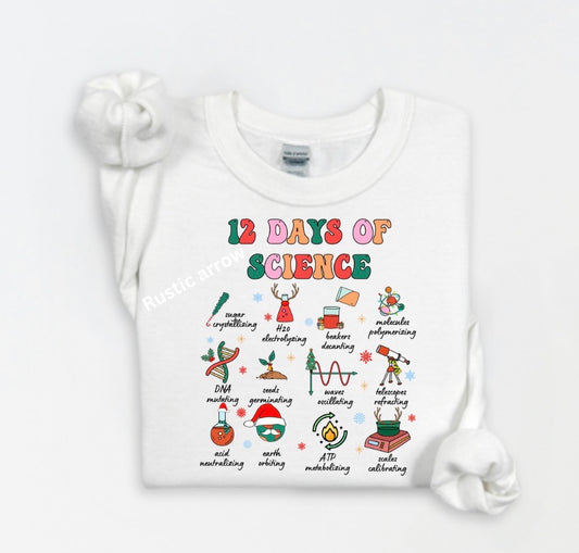 12 days of science christmas
